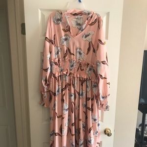 Women’s Floral Pink Dress